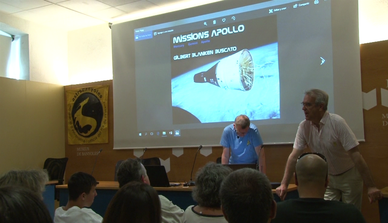 Astrobanyoles tanca el cicle Tardes de Ciència amb una xerrada sobre l’home a la lluna